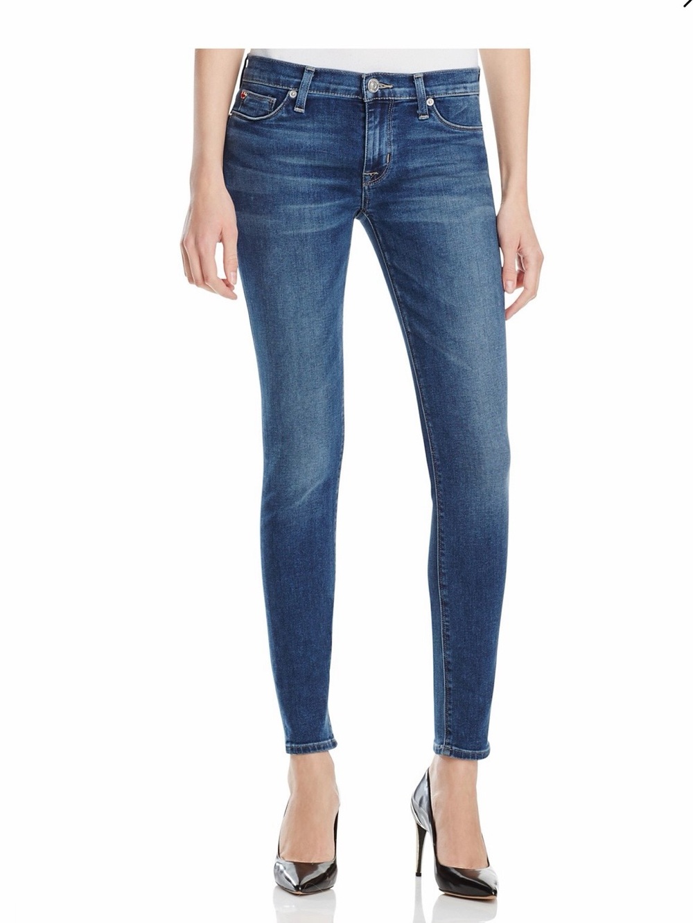 👖Hudson Krista super skinny Jeans Women's Deep Blue Stretch Denim💙
